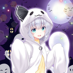 This is a pixiv picture whose title is ハロウィン仕様　妖夢.