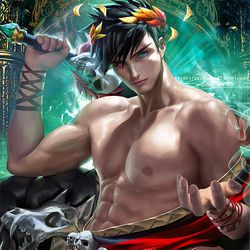 This is a pixiv picture whose title is 萨格勒布 Zagreus.