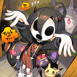 This is a pixiv picture whose title is オニオンくんのハロウィン(＋ｻｲﾄｳさん＆ｷﾊﾞﾅさん).