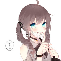 This is a pixiv picture whose title is お忍び中の夏色まつりちゃん…！？.