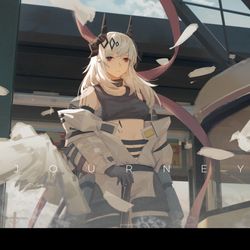 This is a pixiv picture whose title is Journey.