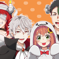 This is a pixiv picture whose title is はろうぃん.