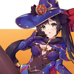 This is a pixiv picture whose title is 原神莫娜.