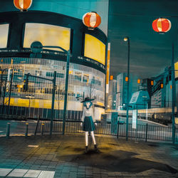 This is a pixiv picture whose title is Ghost Town.