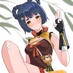 This is a pixiv picture whose title is 三份骗骗花蜜.