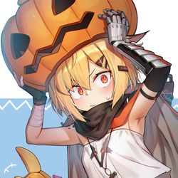 This is a pixiv picture whose title is 🎃🎃.