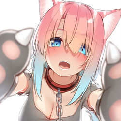 This is a pixiv picture whose title is オオカミみるくちゃん.