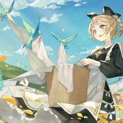 This is a pixiv picture whose title is ロザリン.
