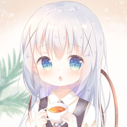 This is a pixiv picture whose title is シャロさんたちとお茶会☕️.