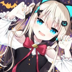 This is a pixiv picture whose title is 「お菓子くれなきゃ食べちゃうぞ～～！」.