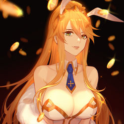 This is a pixiv picture whose title is Bunny Ruler.
