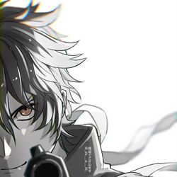 This is a pixiv picture whose title is 陸奥守吉行.
