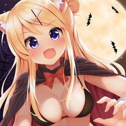 This is a pixiv picture whose title is トリックorトリート！トリックorおっぱい！.