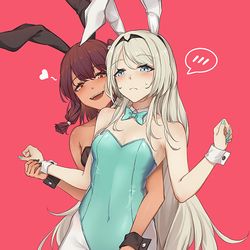This is a pixiv picture whose title is Rabbits.
