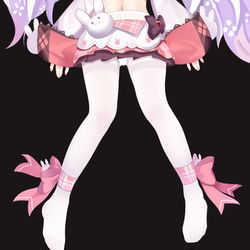 This is a pixiv picture whose title is 兔兔拉菲~.
