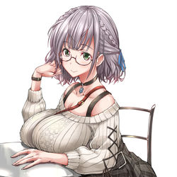 This is a pixiv picture whose title is 白銀ノエル団長さんのおまけ.