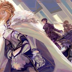 This is a pixiv picture whose title is 獅子王.