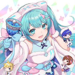 This is a pixiv picture whose title is マジカルミライ2020 winter⛄.