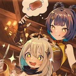 This is a pixiv picture whose title is いっただっきまーす.