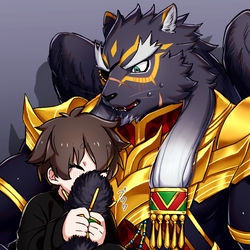 This is a pixiv picture whose title is テス主.