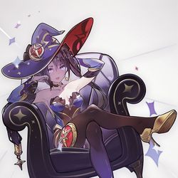 This is a pixiv picture whose title is 莫娜.