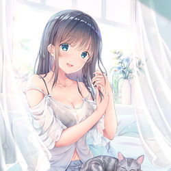This is a pixiv picture whose title is おはよう.