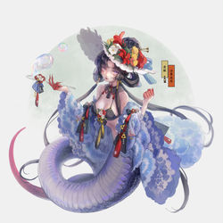 This is a pixiv picture whose title is 浮翠流丹.
