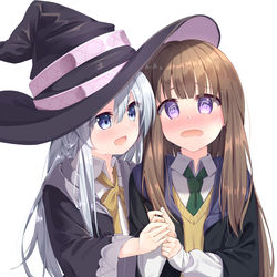This is a pixiv picture whose title is イレイナちゃんと５話のモブ子ちゃん！！！.