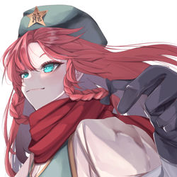 This is a pixiv picture whose title is 紅美鈴.