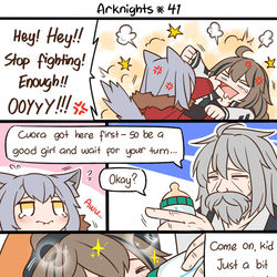 This is a pixiv picture whose title is Arknights #41.