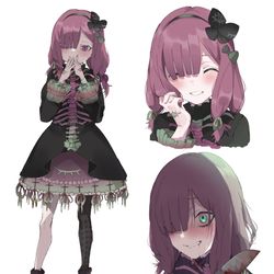 This is a pixiv picture whose title is キャラクターデザイン.