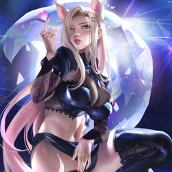 This is a pixiv picture whose title is KDA阿狸.