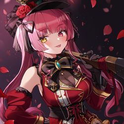 This is a pixiv picture whose title is 宝鐘マリン.