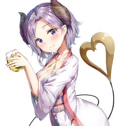 This is a pixiv picture whose title is メアリの梅酒.