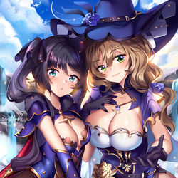 This is a pixiv picture whose title is Genshin Impact - Mona Lisa.