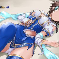 This is a pixiv picture whose title is ぼろぼろシャンファ.