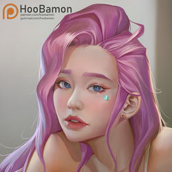 This is a pixiv picture whose title is Seraphine.