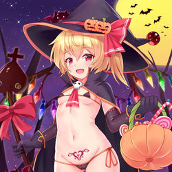 This is a pixiv picture whose title is 万圣节.