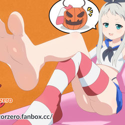 This is a pixiv picture whose title is Hideri Halloween.
