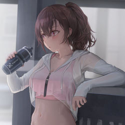 This is a pixiv picture whose title is RUNNER.