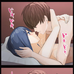 This is a pixiv picture whose title is 幸せを味わう美人でお金持ちな独身上司.