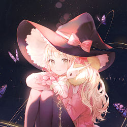 This is a pixiv picture whose title is まじょさん.