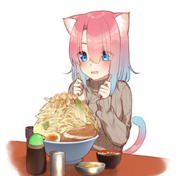 This is a pixiv picture whose title is マシマシみるくちゃん.
