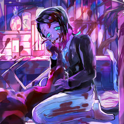 This is a pixiv picture whose title is 魘夢.