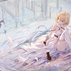 This is a pixiv picture whose title is 荧.