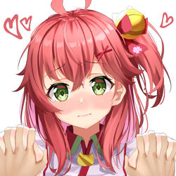 This is a pixiv picture whose title is にぎにぎ.