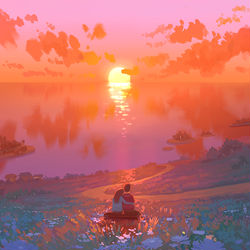 This is a pixiv picture whose title is Until Forever.