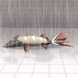 This is a pixiv picture whose title is トリックルーム使われて全てを諦めたカマスジョー.