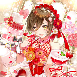 This is a pixiv picture whose title is MEIKOさん誕生日おめでとうございます！.