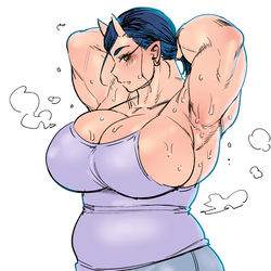 This is a pixiv picture whose title is オーガさん.